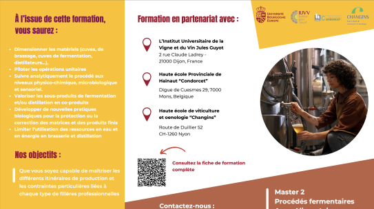 Ouverture des candidatures pour le master 2 PFAA (26 mai 2025 au 27 juin 2025)