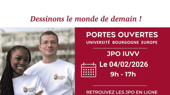 SAVE THE DATE : JPO IUVV le 4 février 2026