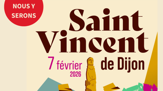 Le domaine viticole de l’Université Bourgogne Europe présent à la Saint-Vincent de Dijon