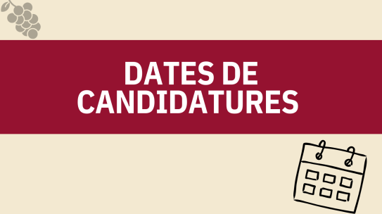 🎓 Dates de candidatures 2026
