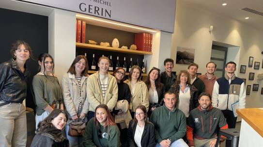 Visite pédagogique – LP Commerce des Vins & Œnotourisme