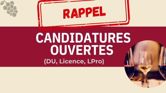 🚨 Rappel – Candidatures ouvertes pour la rentrée 2026